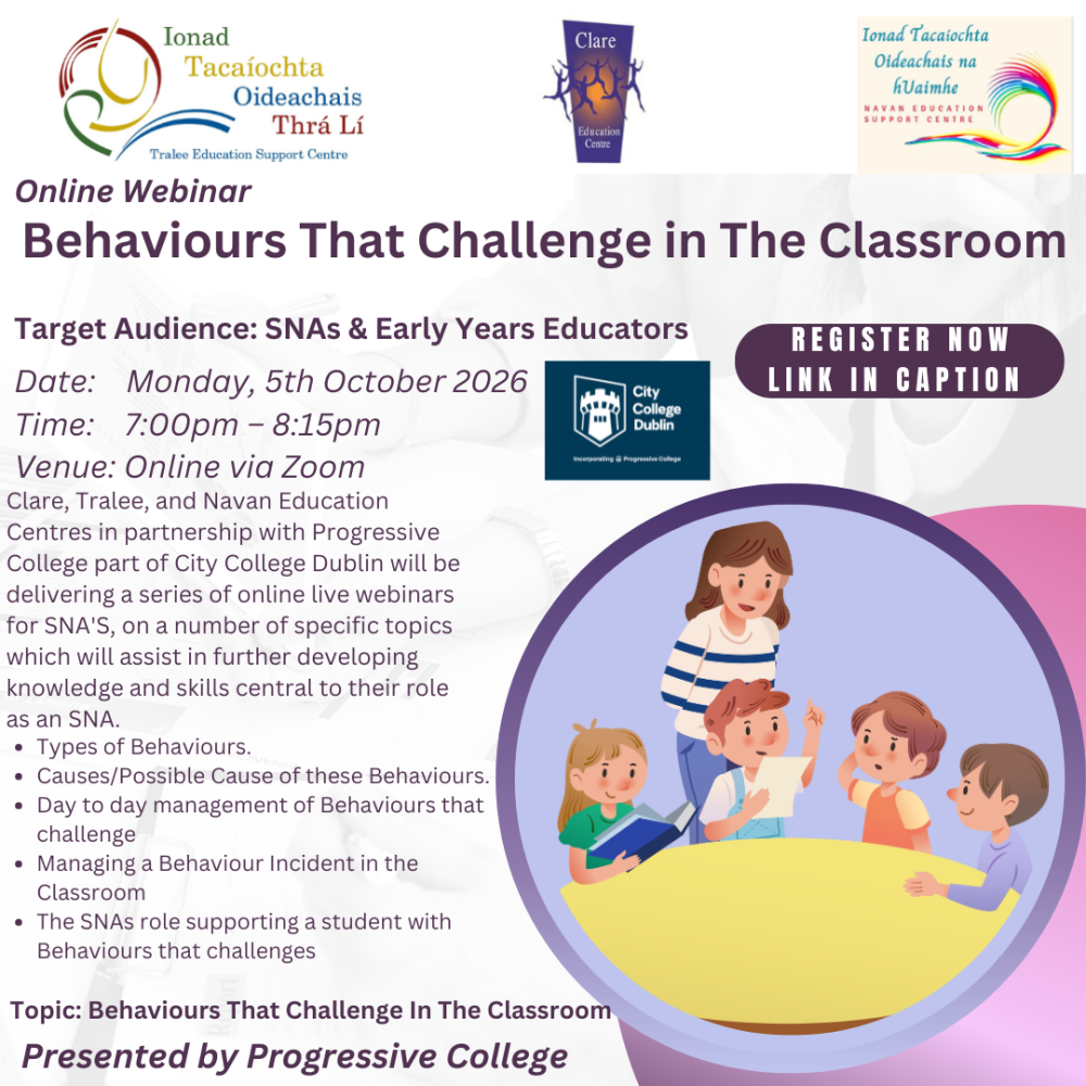 AUT26-04 Behaviours that Challenge in the Classroom 